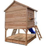 Winchester Cubby House with 1.2m platform and 2.2m Blue Slide - Lifespan Kids