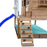 Winchester Cubby House with 1.2m platform and 2.2m Blue Slide - Lifespan Kids