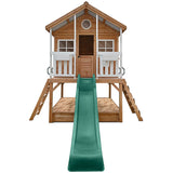 Winchester Cubby House with 1.2m platform and 2.2m Green Slide - Lifespan Kids
