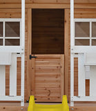 Winchester Cubby House with 1.2m platform and 2.2m Yellow Slide - Lifespan Kids