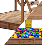 Winchester Cubby House with 1.2m platform and 2.2m Yellow Slide - Lifespan Kids