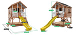 Winchester Cubby House with 1.2m platform and 2.2m Yellow Slide - Lifespan Kids