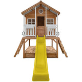Winchester Cubby House with 1.2m platform and 2.2m Yellow Slide - Lifespan Kids