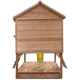 Winchester Cubby House with 1.2m platform and 2.2m Yellow Slide - Lifespan Kids