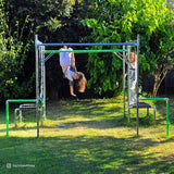 Lifespan Kids Swing Sets & Playsets Junior Jungle Daylesford Climbing Frame in Green - Lifespan Kids 9347166078346 LKJJ-DAY-SET Buy online: Junior Jungle Daylesford Climbing Frame in Green - Lifespan Kids Happy Active Kids Australia