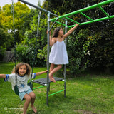 Lifespan Kids Swing Sets & Playsets Junior Jungle Daylesford Climbing Frame in Green - Lifespan Kids 9347166078346 LKJJ-DAY-SET Buy online: Junior Jungle Daylesford Climbing Frame in Green - Lifespan Kids Happy Active Kids Australia