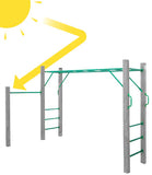 Amazon Monkey Bars Only (3.0m) - Lifespan Kids