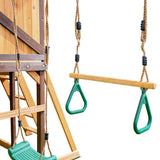 Darlington Play Centre Swing Set with Blue Slide - Lifespan Kids - OUT OF STOCK eta mid - late May (preorder available now)