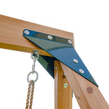 Darlington Play Centre Swing Set with Green Slide - Lifespan Kids