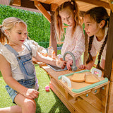 Darlington Play Centre Swing Set with Yellow Slide - Lifespan Kids