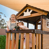 Darlington Play Centre Swing Set with Yellow Slide - Lifespan Kids