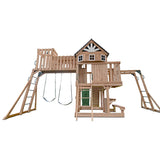Lifespan Kids Swing Sets & Playsets Kensington Play Centre Set with Green Slide - Lifespan Kids - LOW STOCK 9347166086242 LKPC-KENS-GN Buy online: Kensington Centre Set with Green Slide - Lifespan Kids Happy Active Kids Australia