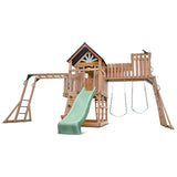 Lifespan Kids Swing Sets & Playsets Kensington Play Centre Set with Pastel Green Slide - Lifespan Kids 9347166086266 LKPC-KENS-PG Buy online:Kensington Centre Set with Pastel Green Slide-Lifespan Kids Happy Active Kids Australia