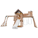 Lifespan Kids Swing Sets & Playsets Kensington Play Centre Set with White Slide - Lifespan Kids 9347166086280 LKPC-KENS-PW Buy online: Kensington Centre Set with White Slide - Lifespan Kids Happy Active Kids Australia