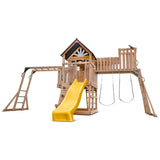 Lifespan Kids Swing Sets & Playsets Kensington Play Centre Set with Yellow Slide - Lifespan Kids 9347166086297 LKPC-KENS-YL Buy online: Kensington Centre Set with Yellow Slide - Lifespan Kids Happy Active Kids Australia