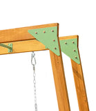Lifespan Kids Outdoor Play Equipment Riversdale Play Centre with 2.2m Pastel Green Slide - Lifespan Kids 9347166088505 LKPC-RIVE-PG Riversdale Play Centre with 2.2m Pastel Green Slide - Lifespan Kids Happy Active Kids Australia
