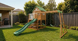 Lifespan Kids Outdoor Play Equipment Riversdale Play Centre with 2.2m Pastel Blue Slide - Lifespan Kids 9347166088499 LKPC-RIVE-PB Buy: Riversdale Play Centre with 2.2m Pastel Blue Slide - Lifespan Kids Happy Active Kids Australia