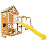 Lifespan Kids Outdoor Play Equipment Riversdale Play Centre with 2.2m Yellow Slide - Lifespan Kids 9347166088536 LKPC-RIVE-YL Riversdale Play Centre with 2.2m Yellow Slide - Lifespan Kids Happy Active Kids Australia