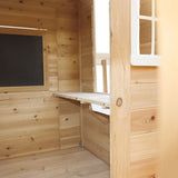 Silverton Cubby House with 1.8m Green Slide - Lifespan Kids