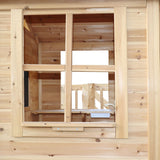 Silverton Cubby House with 1.8m Green Slide - Lifespan Kids