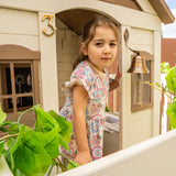 Silverton Cubby House with 1.8m Green Slide - Lifespan Kids