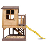 Lifespan Kids Play Houses Silverton Cubby House with 1.8m Yellow Slide - Lifespan Kids 9347166085375 LKPC-SILVT-YL Buy online: Silverton Cubby House with 1.8m Yellow Slide- Lifespan Kids Happy Active Kids Australia