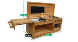 Lifespan Kids Outdoor Play Equipment Eden Wooden Outdoor Play Kitchen - Lifespan Kids 9347166072887 LKPK-EDEN2 Buy online: Eden Wooden Outdoor Play Kitchen - Lifespan Kids Happy Active Kids Australia