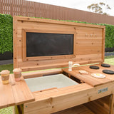 Lifespan Kids Outdoor Play Equipment Eden Wooden Outdoor Play Kitchen - Lifespan Kids 9347166072887 LKPK-EDEN2 Buy online: Eden Wooden Outdoor Play Kitchen - Lifespan Kids Happy Active Kids Australia
