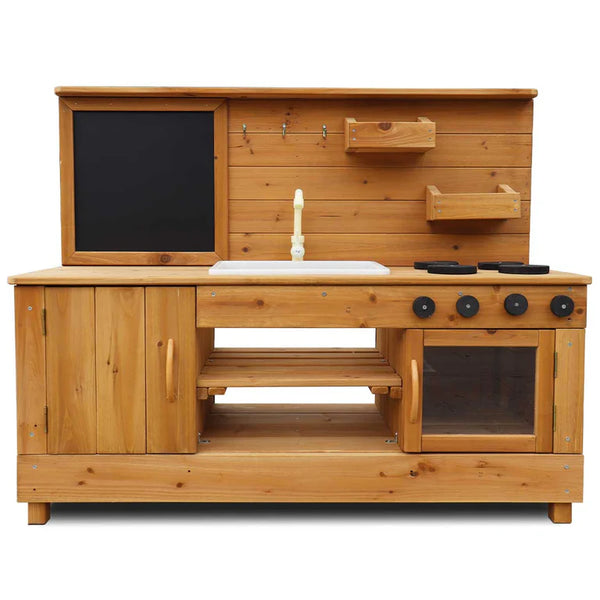 Lifespan Kids Outdoor Play Equipment Roma Outdoor Wooden Play Kitchen - Lifespan Kids - OUT OF STOCK eta early-mid Aug (preorder available now) 9347166072993 LKPK-ROMA Buy online: Roma Wooden Outdoor Play Kitchen - Lifespan Kids Happy Active Kids Australia