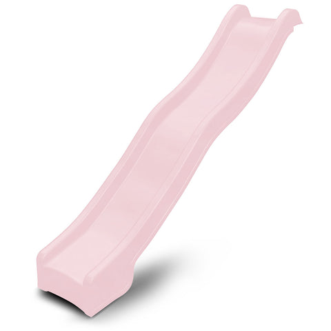 Lifespan Kids slides 3m Pastel Pink Wavy Slide - Freestanding/Standalone 8720701437784 LKSL-30M-PP Buy online: 3m Pastel Pink Wavy Slide - Standalone - Lifespan Kids Happy Active Kids Australia