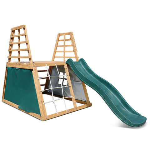 Lifespan Kids Play Centres Cooper Climb and Slide in Green - Lifespan Kids 9347166085498 LKSL-COOPER-GN Buy online: Cooper Climb and Slide in Green - Lifespan Kids Happy Active Kids Australia