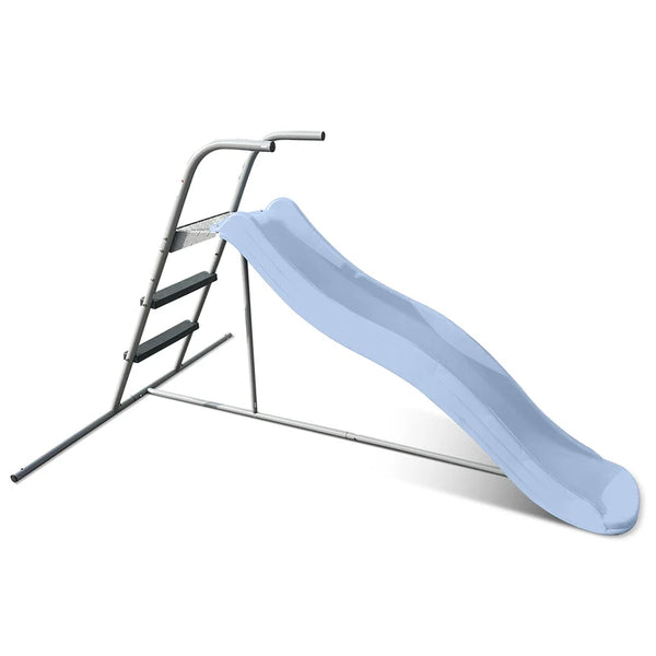 Lifespan Kids slides 1.8m Pastel Blue Slippery Slide with Frame - Lifespan Kids 9347166092830 LKSL-SLIP18-PB Buy online: 1.8m Pastel Blue Slippery Slide with Frame - Lifespan Kids Happy Active Kids Australia