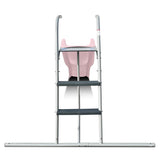 Lifespan Kids slides 1.8m Pastel Pink Slippery Slide with Frame - Lifespan Kids 9347166092854 LKSL-SLIP18-PP Buy online: 1.8m Pastel Pink Slippery Slide with Frame - Lifespan Kids Happy Active Kids Australia
