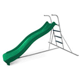 2.2m Green Slippery Slide with Frame - Lifespan Kids