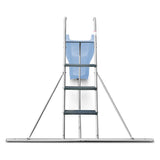 2.2m Pastel Blue Slippery Slide with Frame - Lifespan Kids