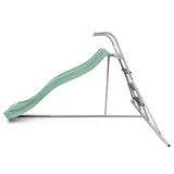 2.2m Pastel Green Slippery Slide with Frame - Lifespan Kids