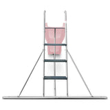 2.2m Pastel Pink Slippery Slide with Frame - Lifespan Kids