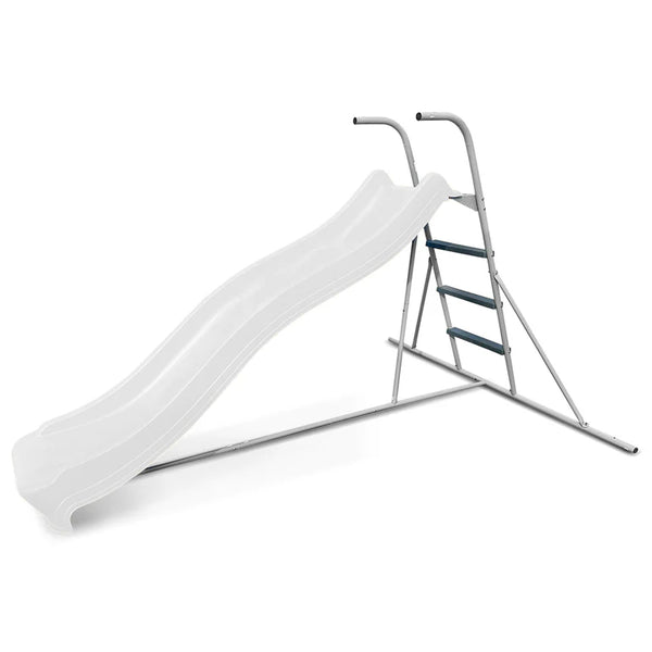 2.2m White Slippery Slide with Frame - Lifespan Kids
