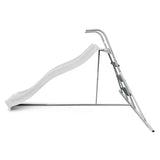 2.2m White Slippery Slide with Frame - Lifespan Kids