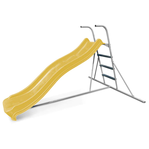 2.2m Yellow Slippery Slide with Frame - Lifespan Kids
