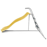 2.2m Yellow Slippery Slide with Frame - Lifespan Kids
