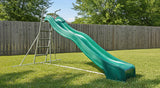 3m Pastel Blue Slippery Slide with Frame - Lifespan Kids