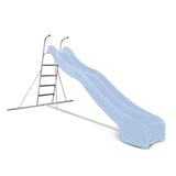 3m Pastel Blue Slippery Slide with Frame - Lifespan Kids