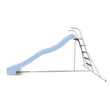 3m Pastel Blue Slippery Slide with Frame - Lifespan Kids