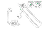 Sunshine 2.2m Climb and Slide in Green - Lifespan Kids