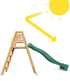 Sunshine 2.2m Climb and Slide in Green - Lifespan Kids