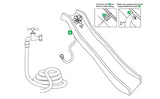 Sunshine 2.2m Climb and Slide in Yellow - Lifespan Kids