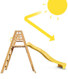 Sunshine 2.2m Climb and Slide in Yellow - Lifespan Kids