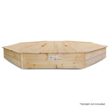 Grand Wooden Octagonal Sandpit Cover only- Lifespan Kids