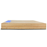 Mighty Wooden Rectangular Sandpit with Timber Cover - Lifespan Kids